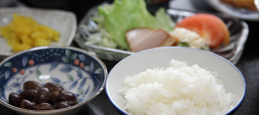 旭屋の朝食